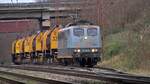 151 165-8 bringt 4 volle Torpedowagen von Dillingen Hochofen nach Völklingen zu Saarstahl.