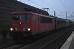 Die Railpool 155 206-6 mit einem Mischer in Allerheiligen gen S�den fahrend.
