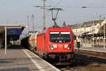 DB 187 126 durchfährt Koblenz Hbf.