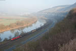 152 132-7 mit einem gemischten Güterzug bei Himmelstadt Richtung Würzburg, 16.03.2017