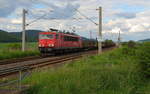 Langer Mischer,  EZ 51647 nach Saalfeld bei Kirchhasel mit 155 201.