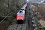 DB 152 026-1 auf der Hamm-Osterfelder Strecke bei Datteln am 11.01.2020