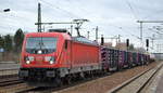 DB Cargo AG [D] mit  187 084  [NVR-Nummer: 91 80 6187 084-9 D-DB] und gemischtem Güterzug am 11.02.20 Bf.