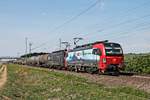 Am späten Nachmittag des 02.06.2020 fuhr LokRoll/SBBCI 193 475  Domodossola  zusammen mit der MRCE/SBBCI ES 64 F4-108 (189 108-4)  Alpäzähmer  und dem  BASF -Zug DGS 49069 (Karlsruhe