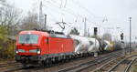 DB Cargo AG [D] mit  193 384  [NVR-Nummer: 91 80 6193 384-5 D-DB] und gemischtem Güterzug am 17.11.21 in Berlin Hirschgarten Richtung Frankfurt/Oder.