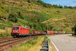 DB 187 170 mit Güterzug in Oberwesel, Juli 2025.