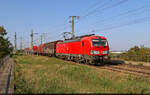 EZ mit 6193 376-1 (Siemens Vectron) �berquert die Leipziger Chaussee (B 6) in Halle (Saale) Richtung Abzweig Th�ringer Bahn.

🧰 DB Cargo
🕓 13.8.2025 | 17:32 Uhr