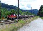 Nebenbahn mit umfangreichem Güterverkehr - Nebenbahnen mit Güterverkehr sind in Deutschland selten geworden.