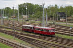 Berliner Eisenbahnfreunde 795 396 + 995 307 // Güterbahnhof Wustermark // 28.