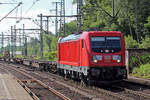 DB 187-108 durchfährt Hamburg-Harburg 14.6.2017