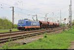 Schüttgutzug mit 185 419-9 der Raildox GmbH & Co.