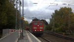 151 149-2 DB kommt als Umleiter aus Richtung Aachen-West mit einem Güterzug aus Stolberg-Gbf(Rheinland)(D) nach Köln-Gremberg(D) und fährt durch Kohlscheid in Richtung