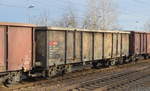 Offener Drehgestell-Güterwagen vom Einsteller SBB Cargo mit der Nr.