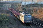 Hector 162.001 auf der Hamm-Osterfelder Strecke in Recklinghausen 7.2.2020