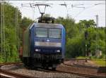 Unterwegs nach Aachen West,die 145 CL 203 der Crossrail mit einen Gterzug am Haken.