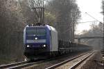 185 CL-009 auf der Hamm-Osterfelder Strecke in Recklinghausen 4.3.2014