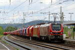 ELP 159 243-5 in Diensten von DBC mit einer BR 152 kalt mitgef�hrt durchf�hrt Eichenberg 20.8.2026