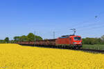 193 349-8 (DB Cargo) mit einem Schrottzug in Meerbusch B�singhoven, 23. April 2026