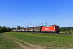 185 585-7 (Akiem) mit einem G�terzug in Elze, 28.