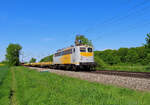 Schutterwald - 30. April 2025 : NeSA Lok 140 797 mit einem Bauzug unterwegs.

Link zum Video : https://www.youtube.com/watch?v=1t9BRVrmK9g&t=2s