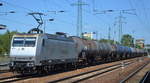 RHC 145 086-5 (NVR-Number: 91 80 6145 086-5 D-RHC] mit Kesselwagenzug am 07.08.18 Bf. Flughafen Berlin-Schönefeld.