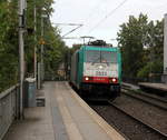 Die Cobra 2833 kommt mit einem Kesselzug aus Antwerpen-Noord(B) nach Köln-Eifeltor(D)   fährt durch Aachen-Schanz in Richtung