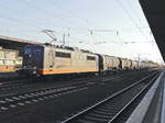 162.004  Fitzcarraldo  (151 057-7) Hector Rail (Germany) GmbH mit einem Kesselzug  Benzin oder Ottokraftstoffe  in Berlin-Schönefeld Flughafen am 17.