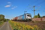 Railpool Bombardier Traxx AC 187 340-5 mit Kesselwagen in Rodenbach (Main Kinzig Kreis) am 04.09.19