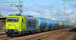 CFL Cargo Deutschland GmbH, Niebüll [D] mit der Alpha Trains Lok  185 534-5 [NVR-Nummer: 91 80 6185 534-5 D-ATLU] und Kesselwagenzug (Erdöldestillate, N.A.G.