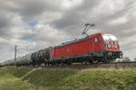 DB Cargo mit  187.190  mit Kesselwagenzug am 23/04/2021  Schönermark/Passow