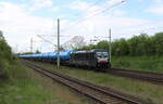 MRCE 187 100-3 mit Nitro Chemical Kesselwagen Richtung Erfurt, am 06.05.2022 in Wandersleben.