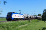 159 454-8 (HLG) mit einem Laugenzug in Elze, 28. Mai 2026