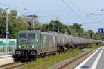 CFL Cargo 188 068 durchf�hrt Herten-Westerholt mit einem Kesselwagenzug 27.8.2026