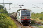 Rpool 193 139 in Diensten von SBBCI durchf�hrt mit einem Kesselwagenzug Herten-Westerholt 2.9.2026