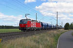 Am 06.09.26 f�hrte 1293 054 der �BB einen VTG-Silozug durch Wittenberg-Labetz Richtung Dessau.