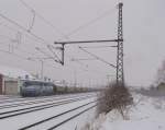 Rennsteigbahn 228 758-9 mit Transcrales-Getreidezug in Erfurt Ost; 29.11.2010