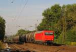 RheinCargo 145-CL 015 mit Kesselwagen Richtung Grokorbetha, am 07.09.2013 in Naumburg (S) Hbf.