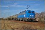 PRESS 140 038 / 140 851 mit Kesselwagen der CZ-CDC am 20.03.2014 durch die Berliner Wuhlheide