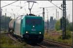 ITL 185 633-5 mit einem kurzen Kesselwagen-Zug am 05.09.2014 durch Uelzen