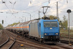 185 512-1 unterwegs für CFL Cargo durchfährt Recklinghausen-Süd 15.4.2016
