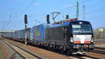 MRCE Dispo  X4 E - 708  [NVR-Number: 91 80 6193 708-5 D-DISPO] unklar ob sie für TXL, DB Cargo oder Mercitalia Rail S.r.l nun aktuell im Einsatz ist mit der Ganzzug-Leistung LKW-Walter Trailer ab