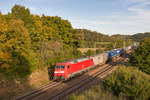 152 039 mit einem KLV-Zug bei Dietfurt b.