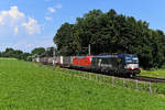 Die von Mercitalia Rail angemietete 193 706 und die 193 322 von DB Cargo brachten am 01.