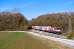 185 685 Railpool/TXL  Hör das Signal, Berlin!  mit dem Mars KLV-Zug bei Uffenheim Richtung Ansbach, 06.03.2021