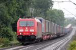 185 335-4 am BÜ KM27,298 auf der Hamm-Osterfelder Strecke in Recklinghausen 23.6.2015