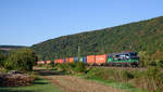 193 728 ELL-LTE mit Container Zug in Richtung Norden.(Wernfeld 16.9.2018).