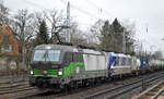RTB CARGO GmbH, Düren [D] mit der ELL Vectron  193 739  [NVR-Nummer: 91 80 6193 739-0 D-ELOC] mit Railpool Lok  186 423-0  [NVR-Nummer: 91 80 6186 423-0 D-Rpool] und Containerzug Richtung