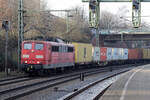 Rpool 151 095-7 in Hamburg-Harburg 15.2.2023