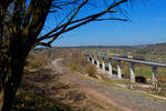 193 284 ELL/WLC  B&S Logistics GmbH  mit einem Containerzug bei Emskirchen Richtung Nürnberg, 30.03.2021
