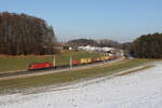 1016 021 mit einem Containerzug aus Salzburg kommend am 19.